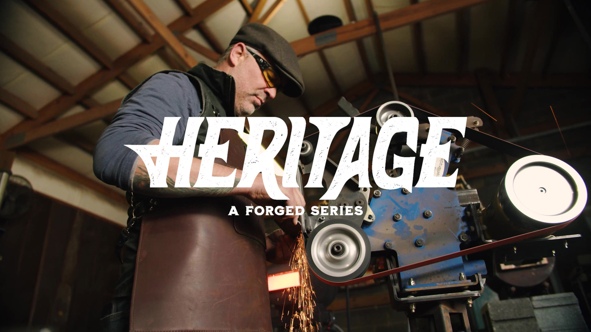 A digital image showcasing the logo of Knight Forge, heritage series , company known for its craftsmanship and creativity.
